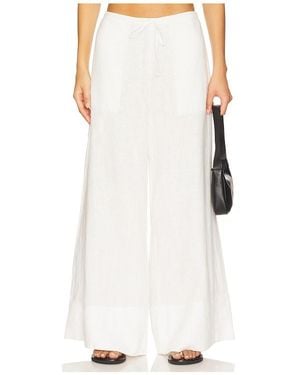 SAUDADE Shadow Pant - White