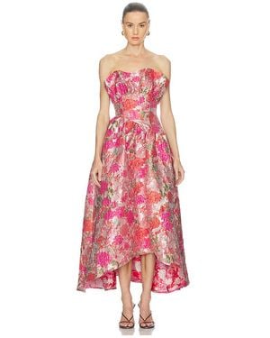 Elliatt Vestido Floralie En Color Rubor Talla (También En M, S, Xs) - Blanco