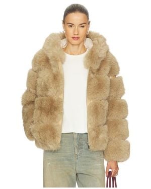 Adrienne Landau Landau Hoodie - White