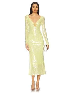 Bardot Verona Maxi Dress - Yellow