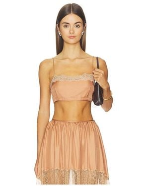 Ulla Johnson Leiko Lace Bralette - Natural