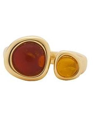 Luv Aj Nietenring The Honey Resin - Mettallic
