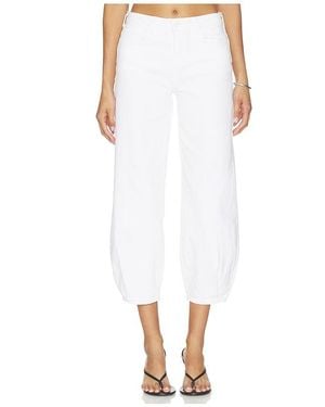 L'Agence Krista Tapered Leg Pant - White
