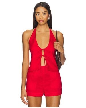 LSPACE April Top - Red