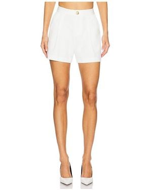L'Agence Saige Safari Short - White