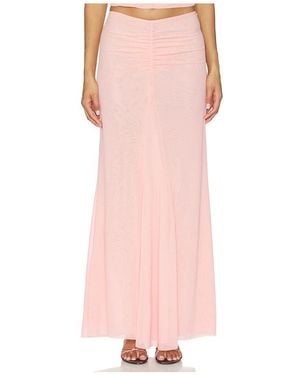 MAJORELLE Chantal Maxi Skirt - Pink