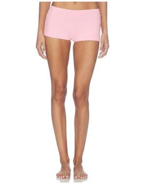 Skims Everybody Cotton Boyshort - White