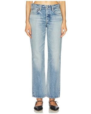 Moussy Copeland Wide Straight - Blue