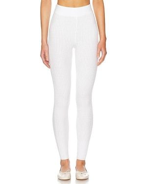 WeWoreWhat Cable Knit Legging - White