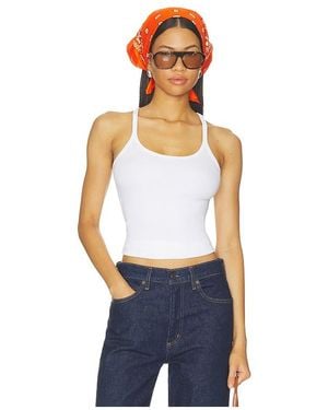 BARELOOM Palms Racer Tank - Blue