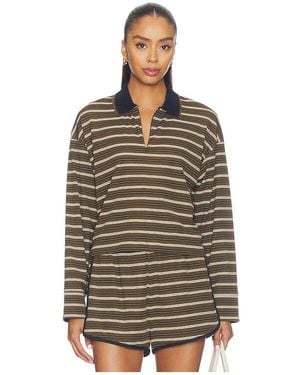 Line & Dot Sadie Top - Green