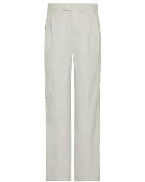 KROST Eco Pleated Pants - White