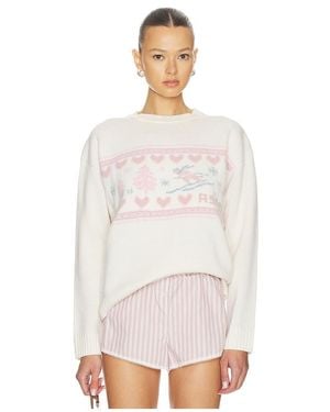 LoveShackFancy Francie Pullover - White