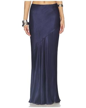 SNDY'S Junie Maxi Skirt - Blue