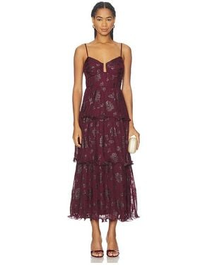 Astr Lupin Dress - Red