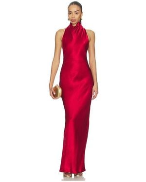 SNDY'S Nara Maxi Dress - Red