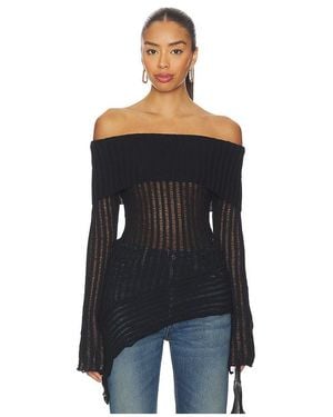 superdown Strick Tawny - Schwarz