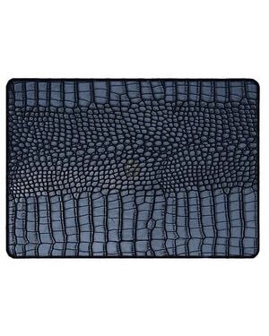 Heaven Mayhem Air 15 Laptop Embossed Faux Leather Case - Blue