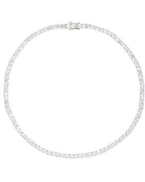 Lovers + Friends Tennis Club Necklace - White