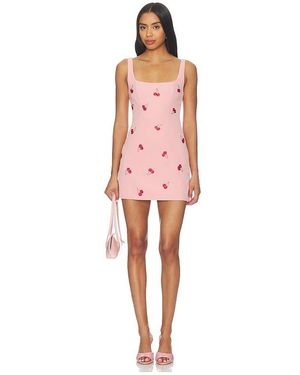 MAJORELLE Dulce Mini Dress - Red