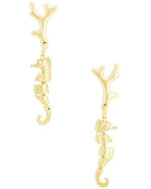 Brinker & Eliza Tidal Earrings - White