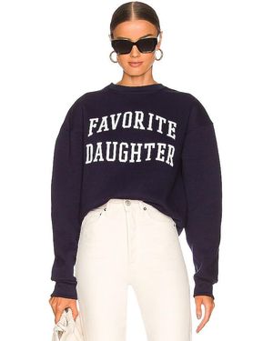 FAVORITE DAUGHTER Sudadera Collegiate En Talla En - Azul