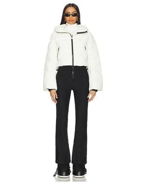 Perfect Moment Polar Flare Ski Suit - White