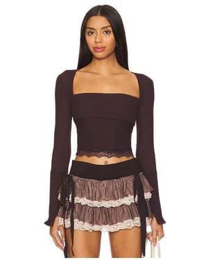 ZEMETA Cozy Knit Top - Black