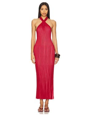 Baobab Bass Maxi Dress - Red