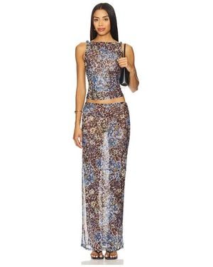 superdown Concha Maxi Skirt Set - Multicolour