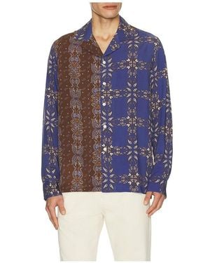 Oas Katla Brillo Shirt - Blue