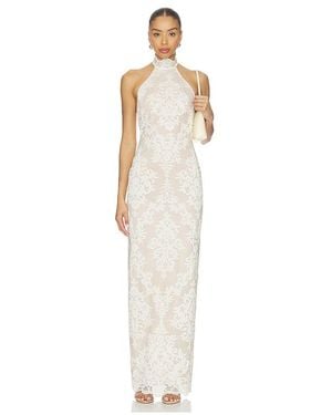 Stone Cold Fox X Revolve Gini Gown - White
