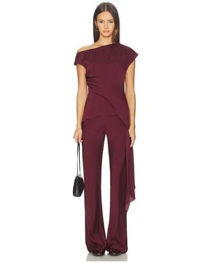 SRG Selena Silk Top - Red
