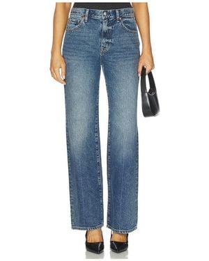Pistola Hendrix High Rise Baggy Jeans - Blue