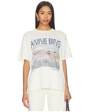 Anine Bing Cade Wildflowers Tee - White