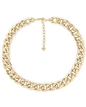 BaubleBar Michaela Curb Chain Necklace - White