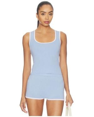 SNDY'S Anika Knit Top - Blue