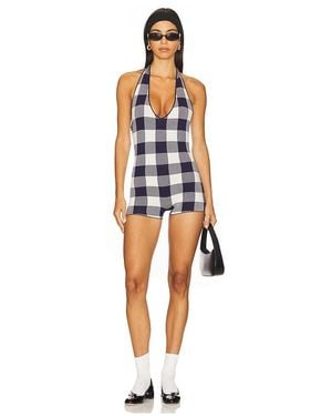 SER.O.YA Aro Romper En Color Azul Marino Talla En - Multicolor