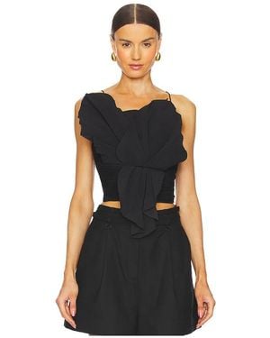 Acler Newtoft Top - Black