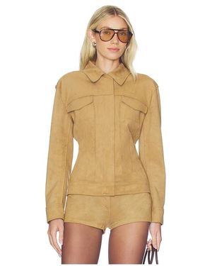 Norma Kamali Jeans Jacket - Natural