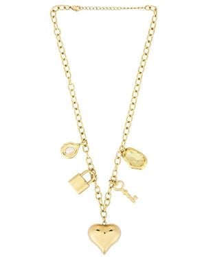 petit moments Vera Charm Necklace - Metallic