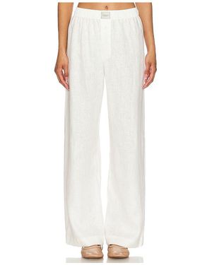 Comme Si La Boxer Alta Pant - White