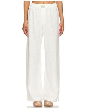 Comme Si La Boxer Alta Pant - White