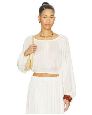 Bondi Born Cremona Balloon Top - White