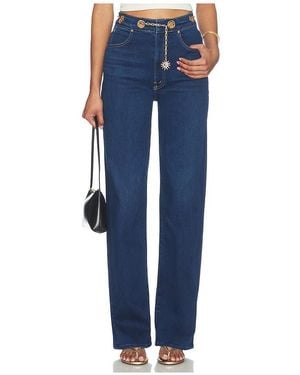 Mother The Off The Chain High Waisted Tunnel Vision Sneak Jeans En Color Azul Talla (También En 24, 25, 26, 27, 28, 29, 30, 31, 32, 33)