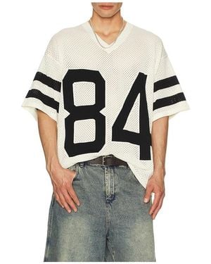 DIET STARTS MONDAY Short Sleeve 84 Jersey - White