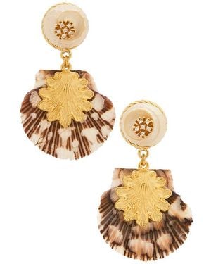 Brinker & Eliza Oceana Earrings - Metallic