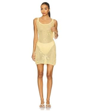 SNDY'S Terrina Mini Dress - Natural