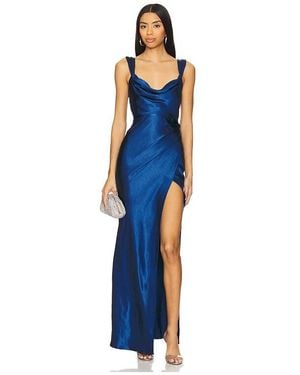 Runaway the Label X Revolve Havanna Maxi Dress - Blue