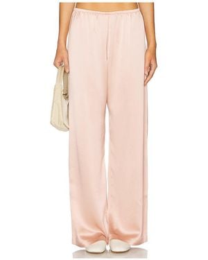 Leset Barb Wide Leg Pant - Pink